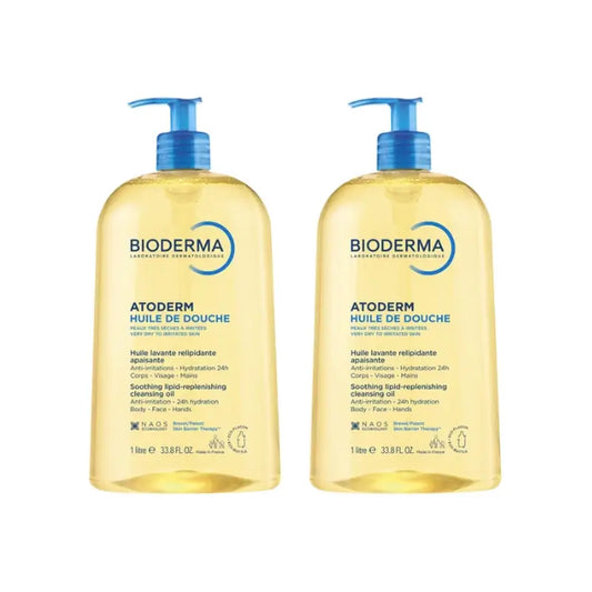 BIODERMA Atoderm Duschöl Packung 2 x 1 Liter