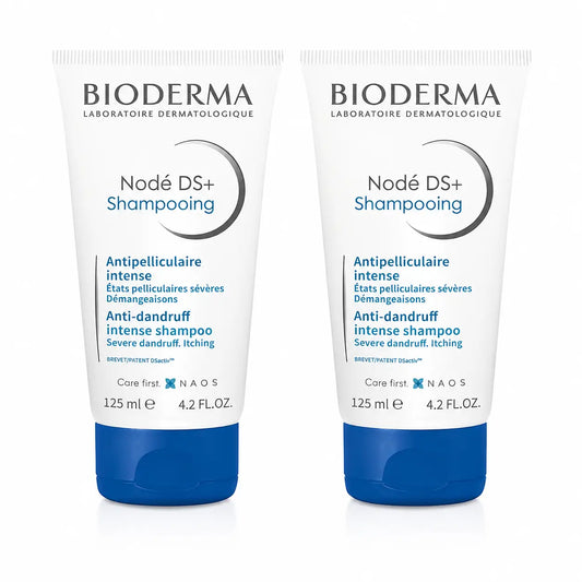 Bioderma Nodé Ds+ Shampoo gegen seborrhoische Dermatitis 125 ml, 2er-Pack