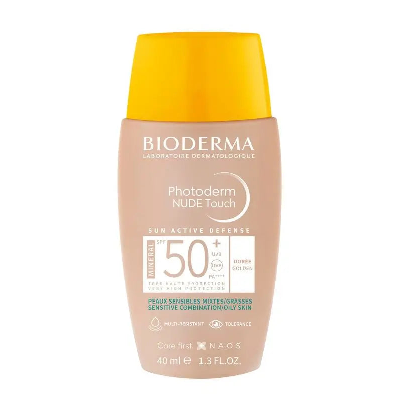 BIODERMA Photoderm Nude Touch SPF 50+ Golden Tone 40 ml