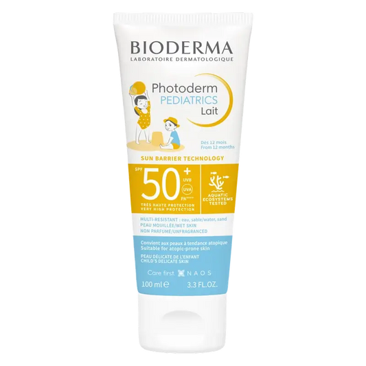 Bioderma Photoderm Pädiatrie Lait SPF50+ Sonnenschutz, 100 ml