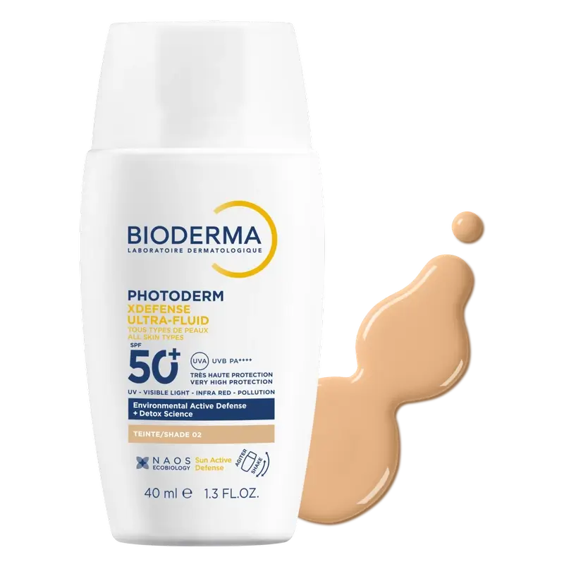 Bioderma Photoderm Xdefense Ultra-Fluid Spf 50+ Farbton 02 , 40 ml