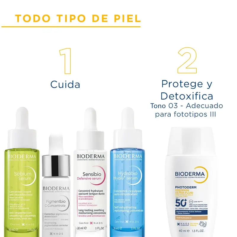 Bioderma Photoderm Xdefense Ultra Fluid Spf 50+ Farbton 03 , 40 ml