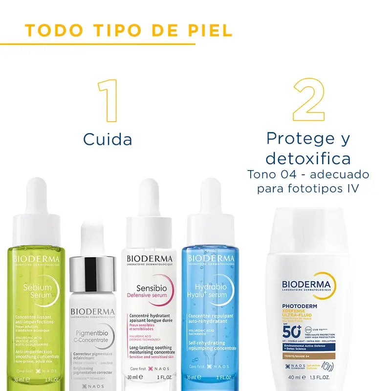 Bioderma Photoderm Xdefense Ultra Fluid Spf 50+ Farbton 04 , 40 ml