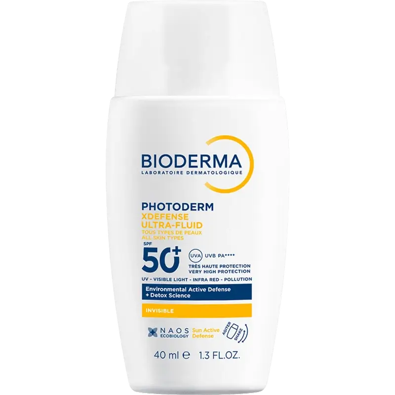 Bioderma Photoderm Xdefense Ultra-Fluid Spf50+ Unsichtbar , 40 ml