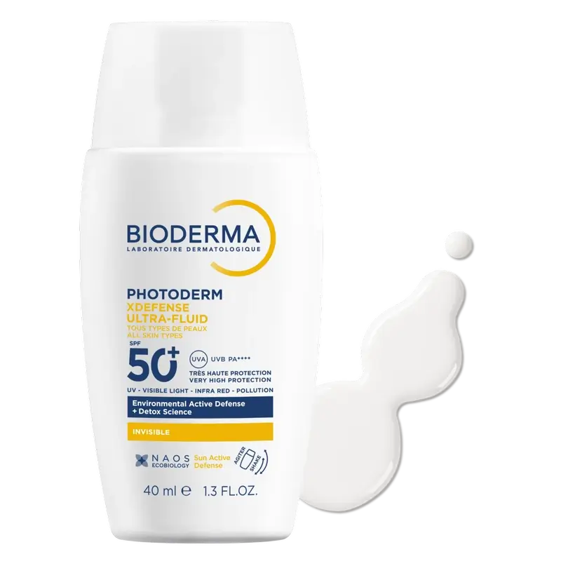 Bioderma Photoderm Xdefense Ultra-Fluid Spf50+ Unsichtbar , 40 ml