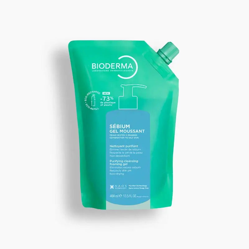 Bioderma Sébium Schaumgel Ecorefill, 400 ml