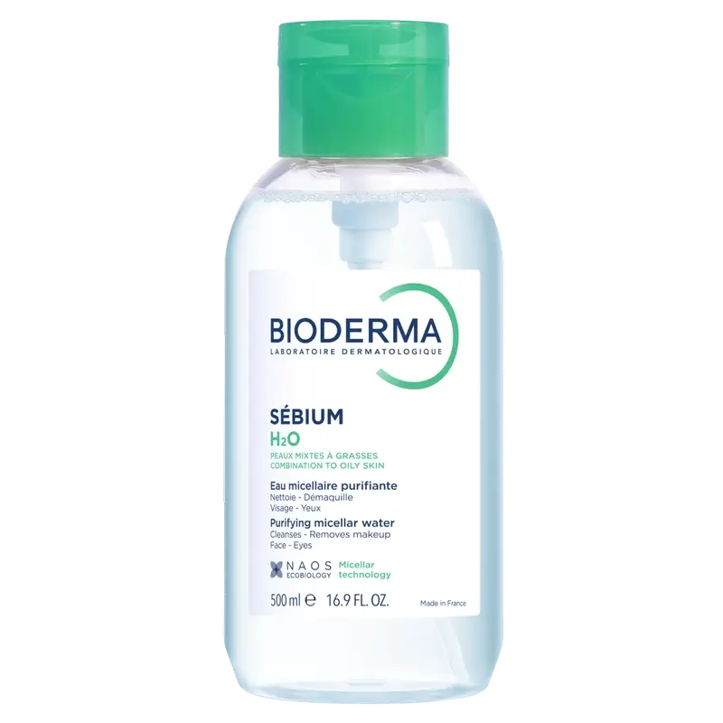 Bioderma Sébium H2O Pump-Mizellenlösung für Akne, 500 ml