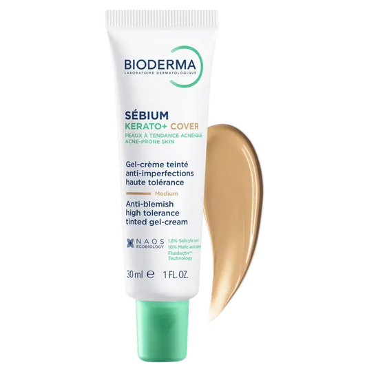 Bioderma Sébium Kerato+ Abdeckung, 30 ml