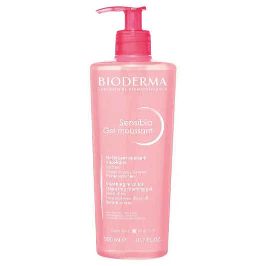 BIODERMA Sensibio Moussant Gel, 500 ml