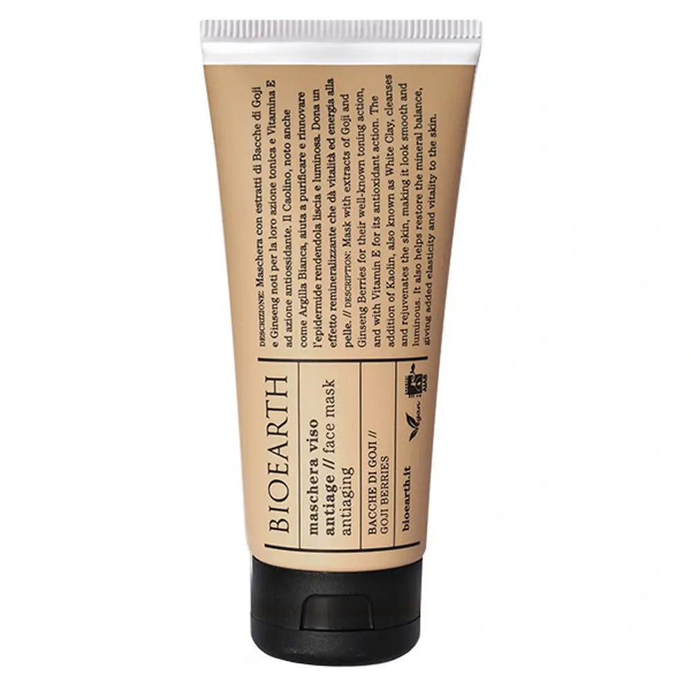 Bioearth Goji-Beere Anti-Ageing Creme Gesichtsmaske, 100 ml