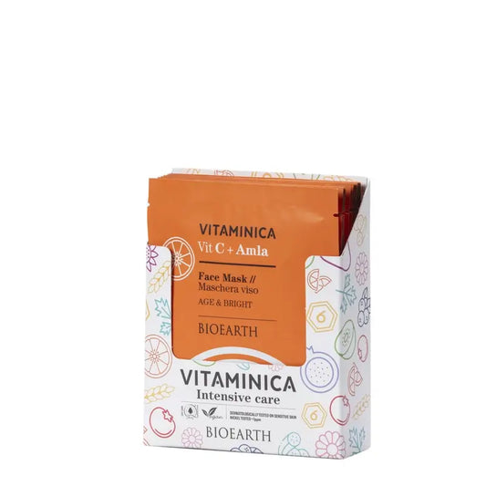 Bioearth Vitamin C & Amla Age And Bright Gesichtsmaske, 15 ml
