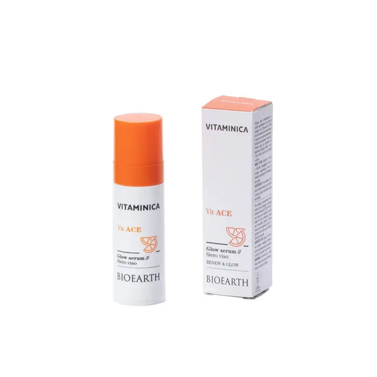 Bioearth Aufhellendes Gesichtsserum Vitamin A, C & E, 30 Ml