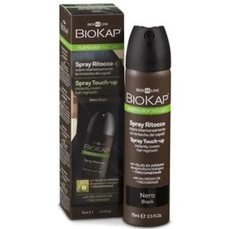 Biokap Black Retouching Spray 75Ml.