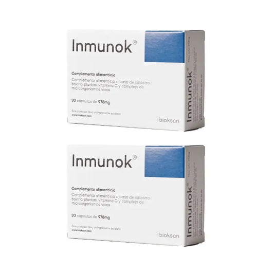 Bioksan Pharma Inmunok Nahrungsergänzungsmittel, 2X30 Kapseln