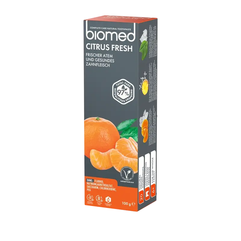Biomed Citrusfresh Natürliche Zahnpasta , 100 g
