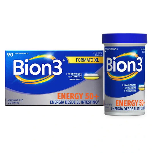 Bion3 Energy 50+ Multivitamine, 90 Tabletten