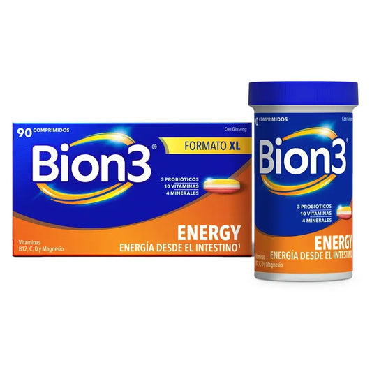 Bion3 Energie Multivitamine, 90 Tabletten