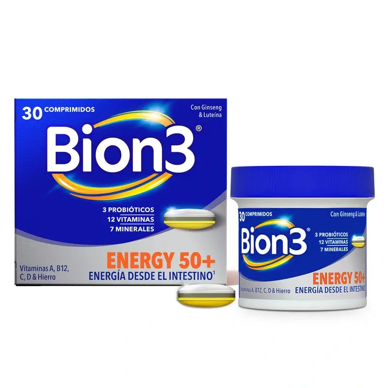 Bion3 Energy 50+ Multivitamine, 30 Tabletten