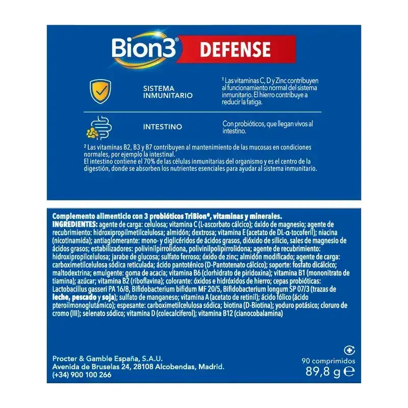 Bion3 Defense Multivitamin, 2X90 Tabletten