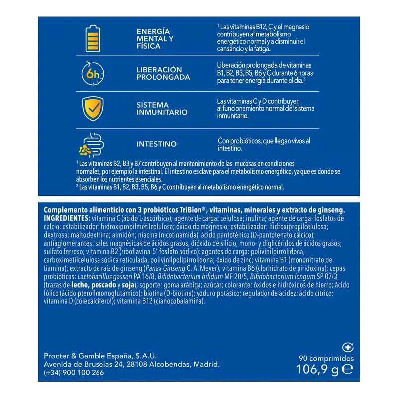Bion3 Energie Multivitamine, 2 x 30 Tabletten