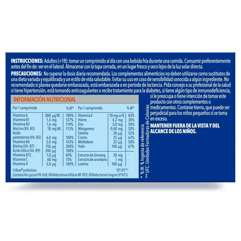 Bion3 Energy 50+ Multivitamine, Packung mit 2 x 30 Tabletten