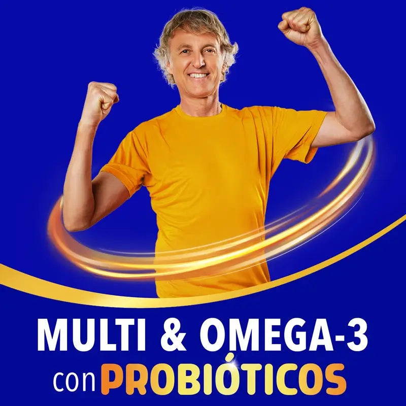 Bion3 Multi & Omega-3 mit Probiotika, 60 Kapseln