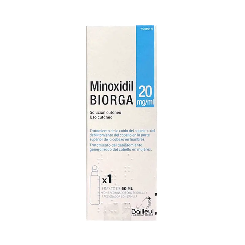 Biorga 20 Mg/ ml Minoxidil Hautlösung 1 Flasche 60 ml