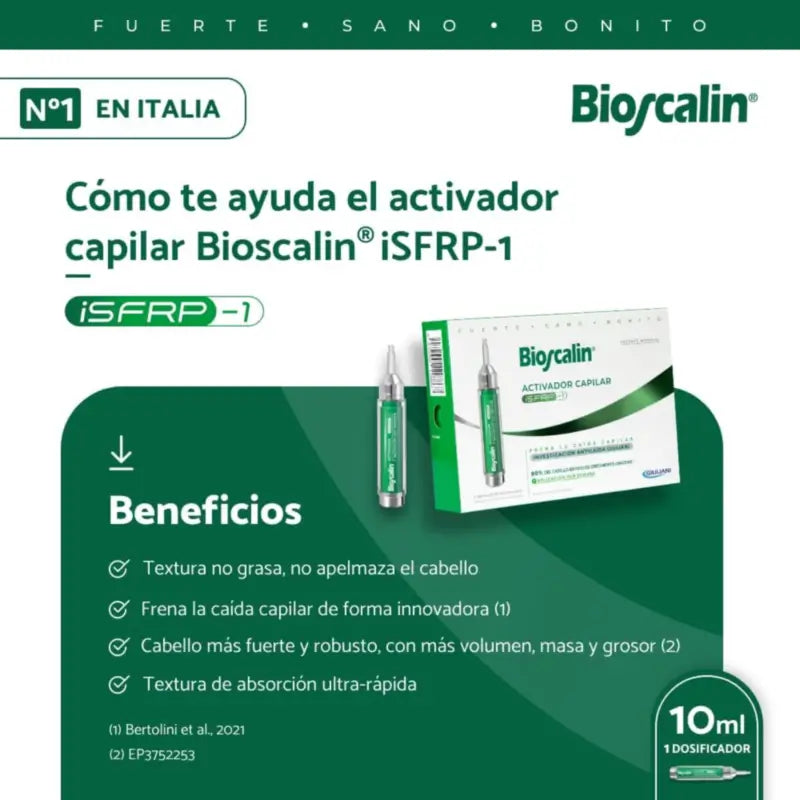 Bioscalin Haaraktivator, 1 Fläschchen, 10 ml