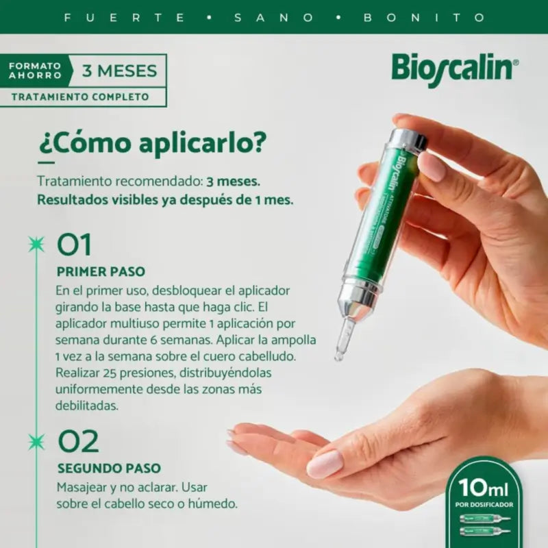 Bioscalin Haaraktivator, 2 Ampullen, 10 ml