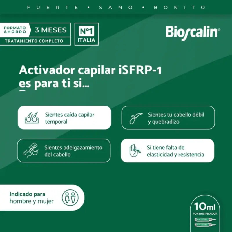 Bioscalin Haaraktivator, 2 Ampullen, 10 ml