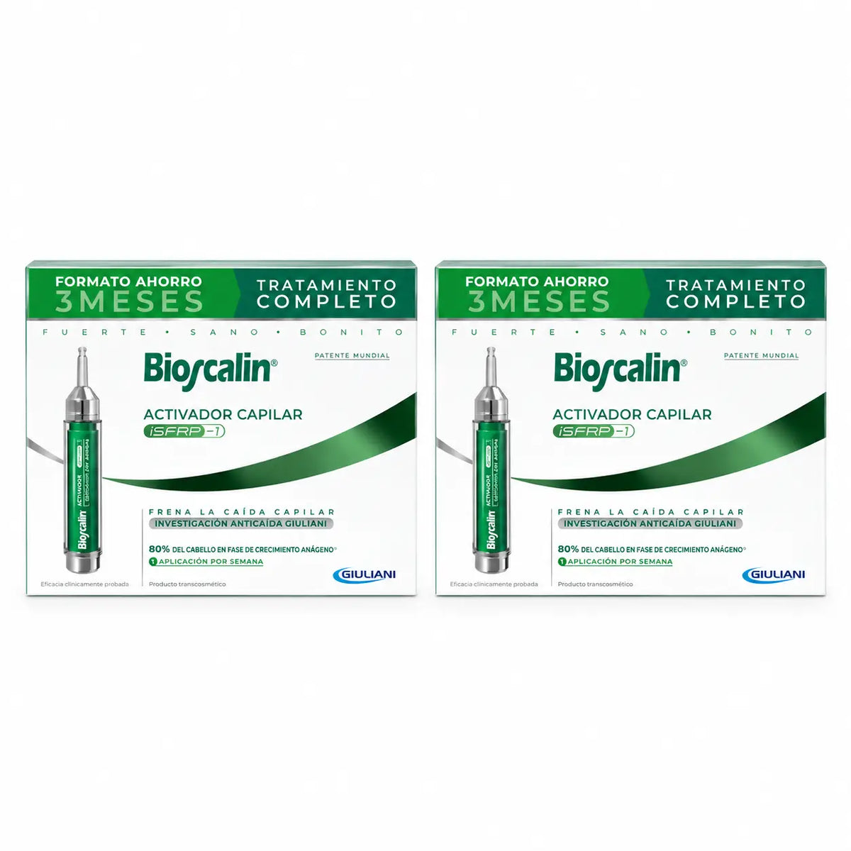 Bioscalin Hair Activator 2 x 10 ml, Pack of 2