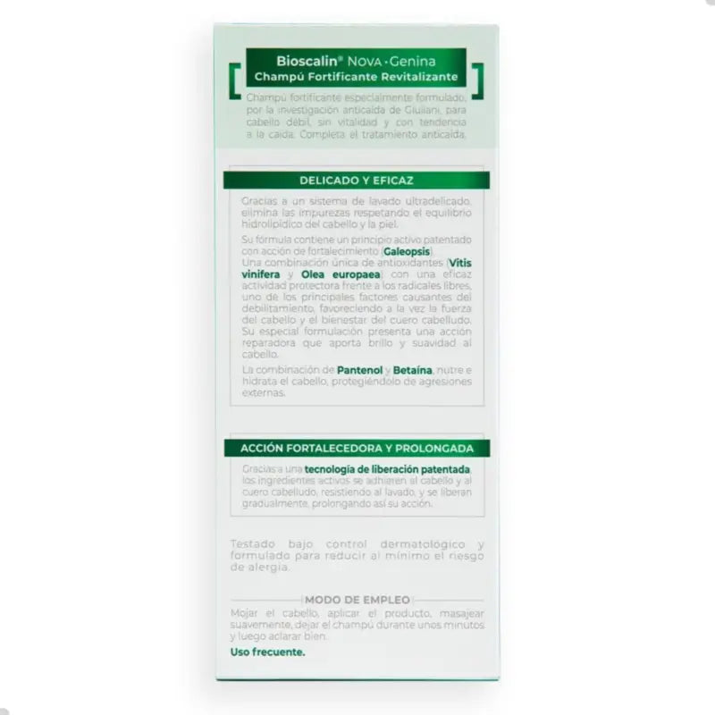 Bioscalin Novagenin Shampoo, 200 ml