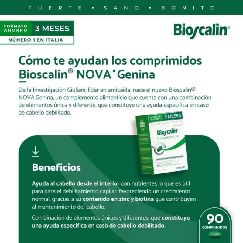 Bioscalin Novagenin Tabletten , 90 Tabletten