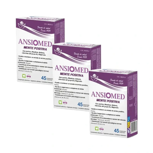 Bioserum Ansiomed Positiver Geist, 3X45 Tabletten