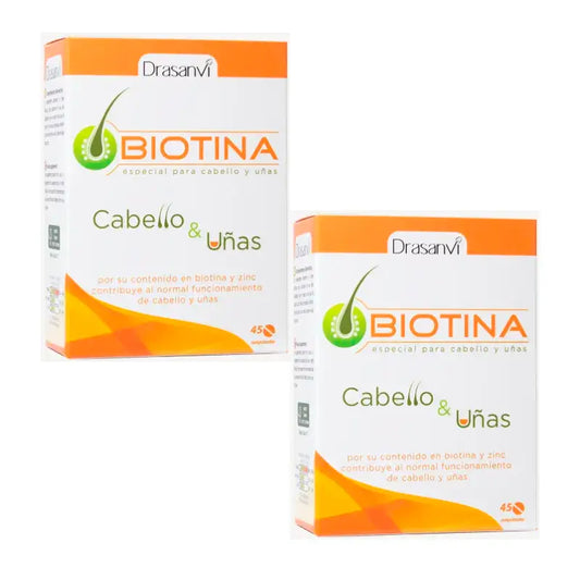 Biotin Drasanvi 400 Mcg, 2X45 Tabletten