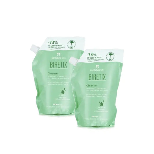 Biretix Reinigungsgel, Nachfüllpackung, 2 x 400 ml