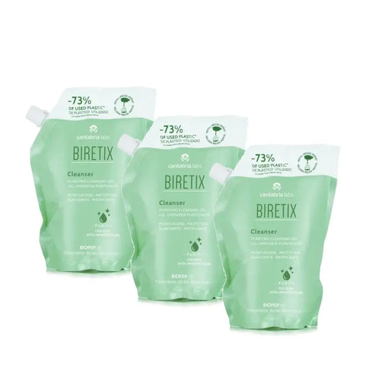 Biretix Reinigungsgel, Nachfüllpackung, 3 x 400 ml