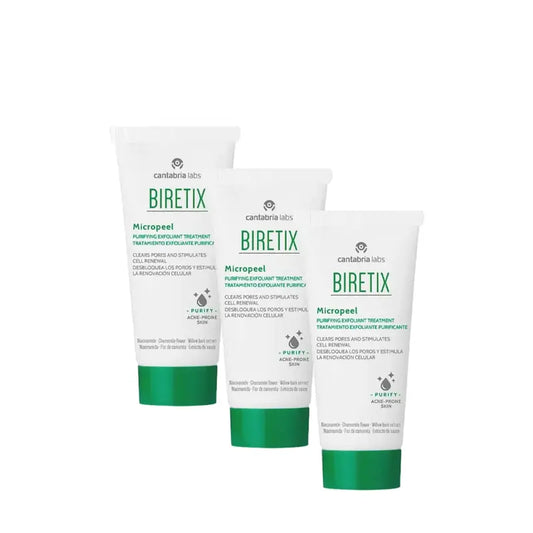 BIRETIX Micropeel-Packung 3 x 50 ml