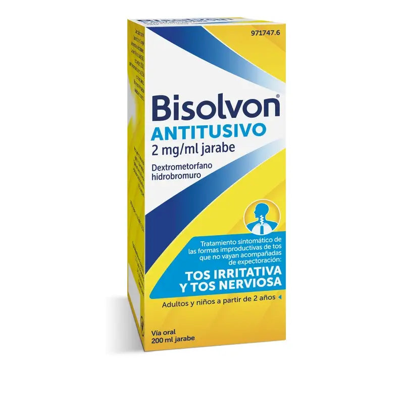 Bisolvon Antitussivum 2 mg/ ml Lösung zum Einnehmen 200 ml