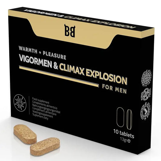 Blackbull By Spartan Vigormen & Climax Explosion Increased Pleasure For Men 10 Capsules