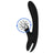 Black&Silver Bunny Johnny Vibrating Vibe