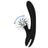 Black&Silver Bunny Johnny Vibrating Vibe