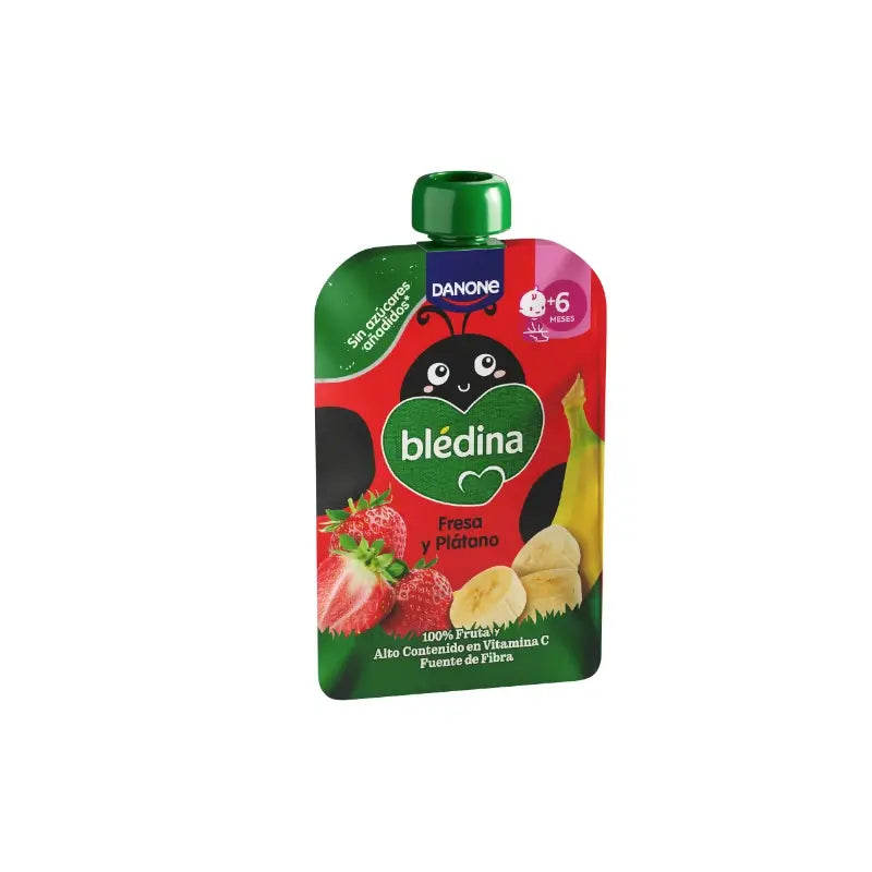 Bledina Pouch Banane-Erdbeere 100G Gramm