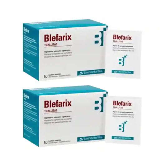 Blefarix Wischtücher 50 Beutel, 2er-Pack