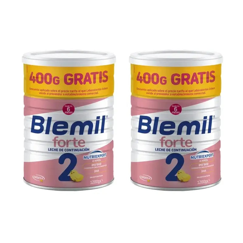 Blemil 2 Forte 800+400 Kostenlos, 2X1200 Gramm