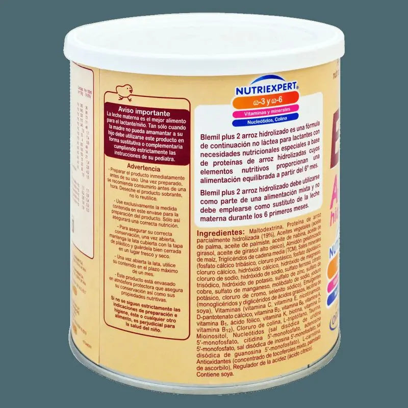 Blemil Plus 2 Hydrolysierter Reis +6 Monate 400g