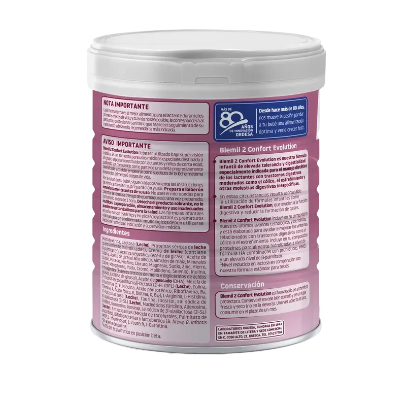 Blemil Confort 2 Confort Evolution, 800 g