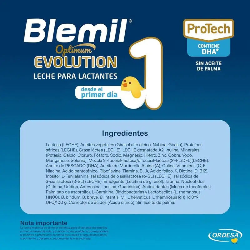 Blemil Optimum Evolution 1 Starter-Milch, 800g