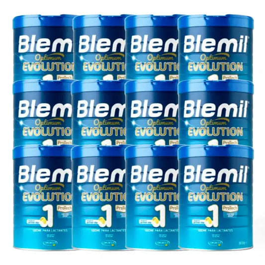Blemil Optimum Evolution 1 Starter-Milch, 12X800g