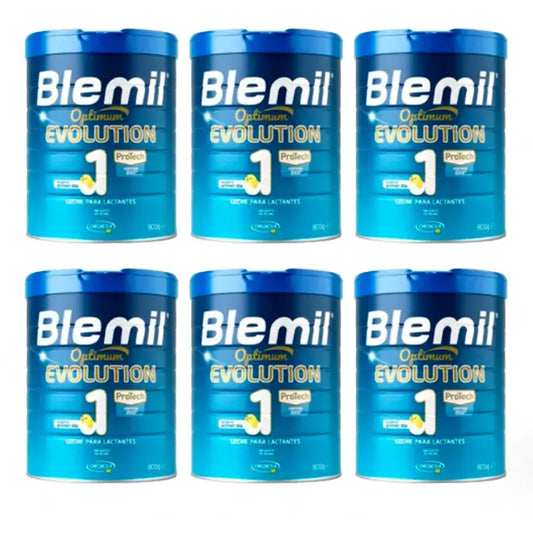 Blemil Optimum Evolution 1 Starter-Milch, 6X800g